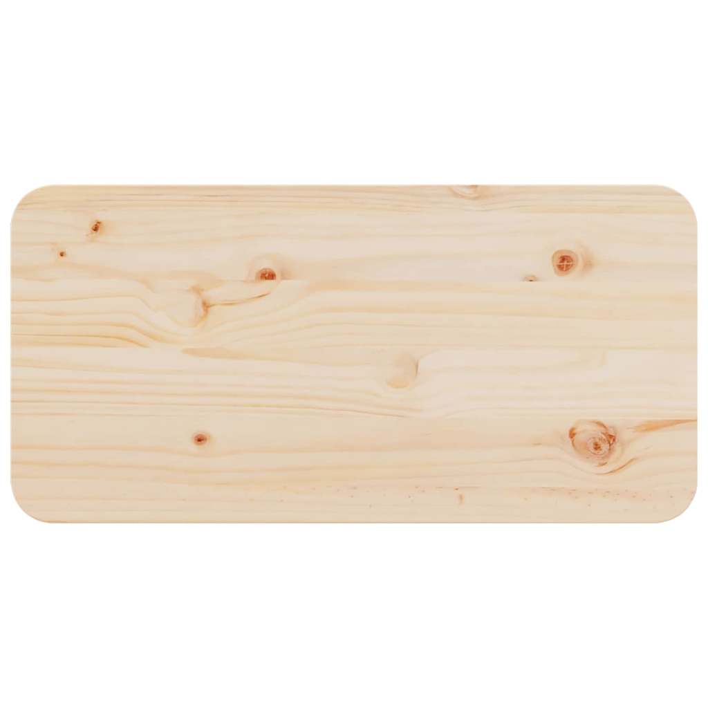 vidaXL Salontafel Naturel 80 x 39.5 x 33.5 cm Massief grenenhout