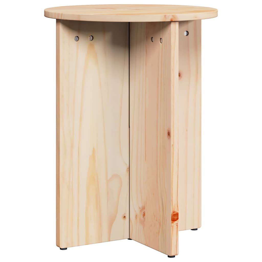 vidaXL Salontafel 2 pcs Natuurlijk 41,5 x 41,5 x 41 cm