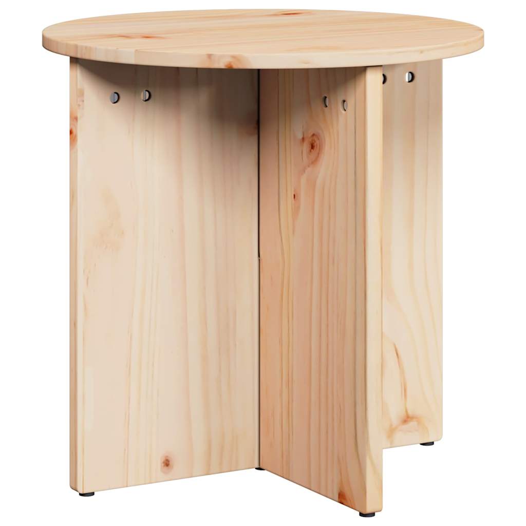 vidaXL Salontafel 2 pcs Natuurlijk 41,5 x 41,5 x 41 cm