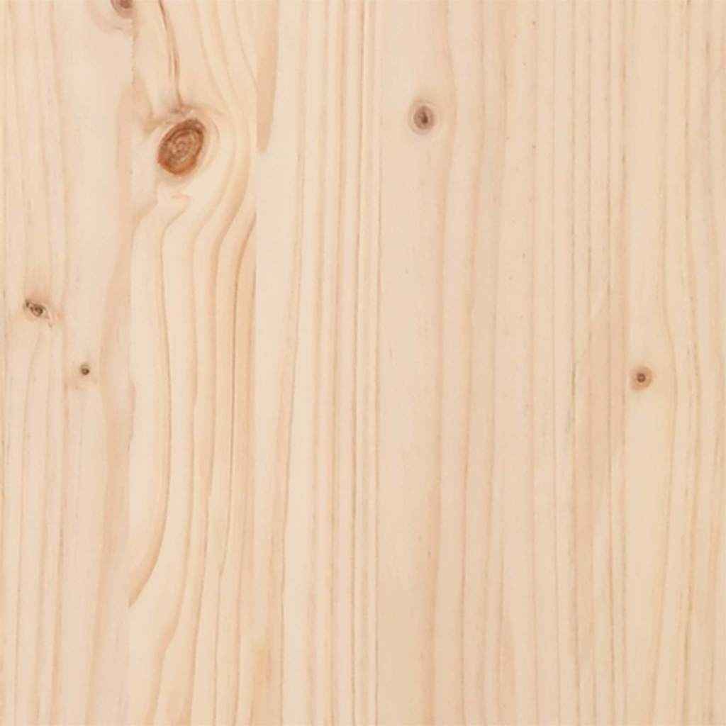 vidaXL Tafel Naturel 100 x 50 x 77 cm Engineered hout en staal