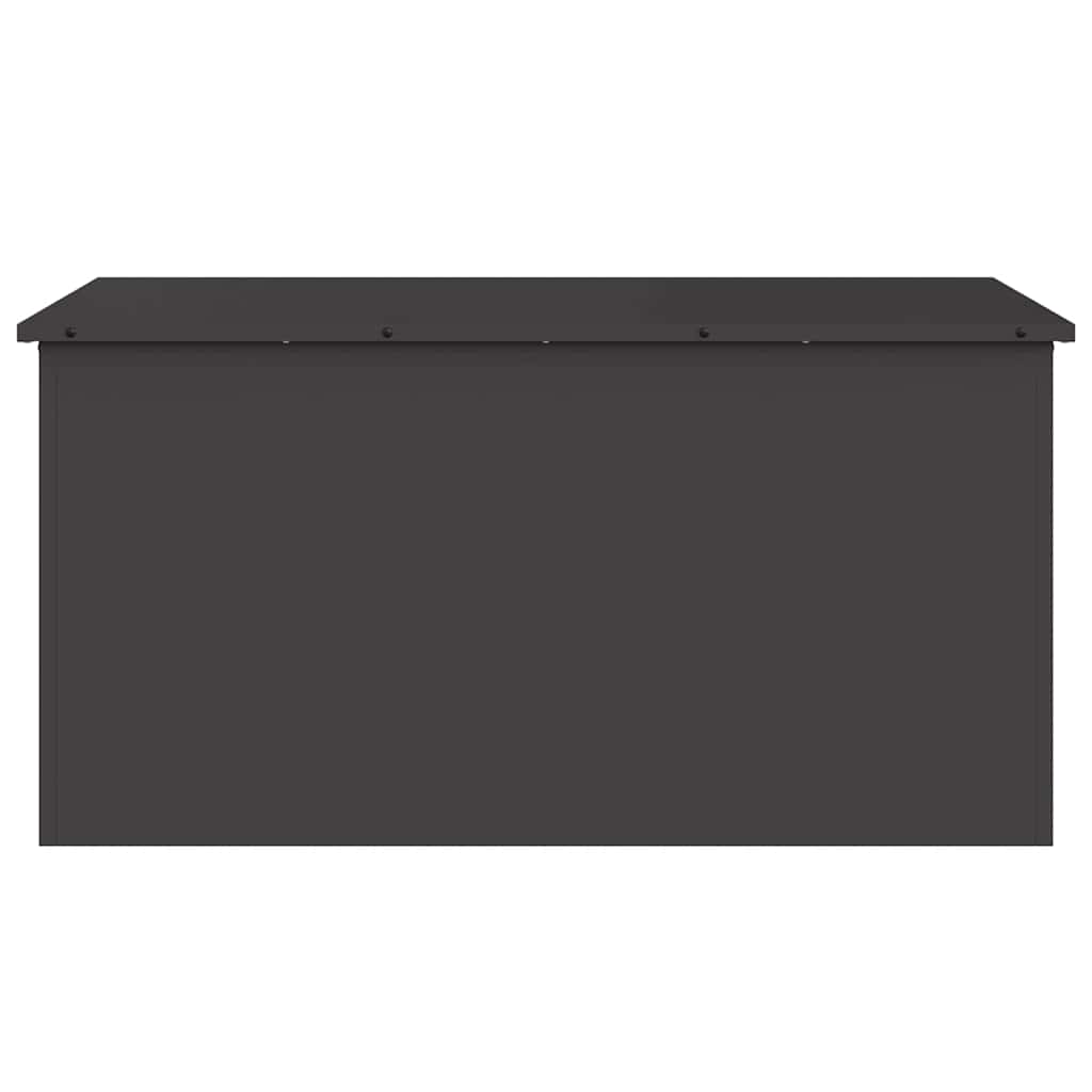 vidaXL Buitenopslagdoos Zwart 100 x 50.5 x 50 cm Koudgewalst staal