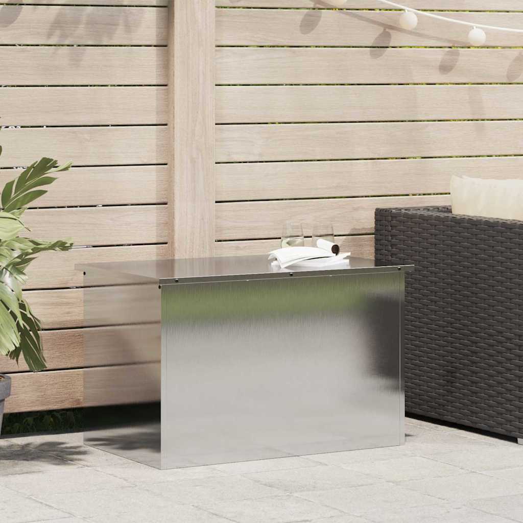 vidaXL Buitenopslagdoos Zwart 100 x 50.5 x 50 cm Koudgewalst staal