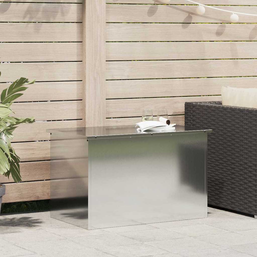 vidaXL Buitenopslagdoos Zwart 100 x 50.5 x 50 cm Koudgewalst staal