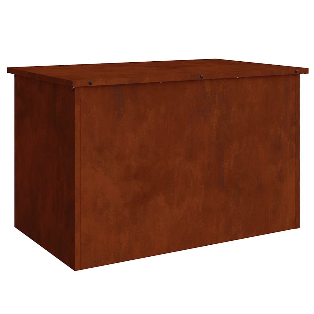 vidaXL Buitenopslagdoos Zwart 100 x 50.5 x 50 cm Koudgewalst staal