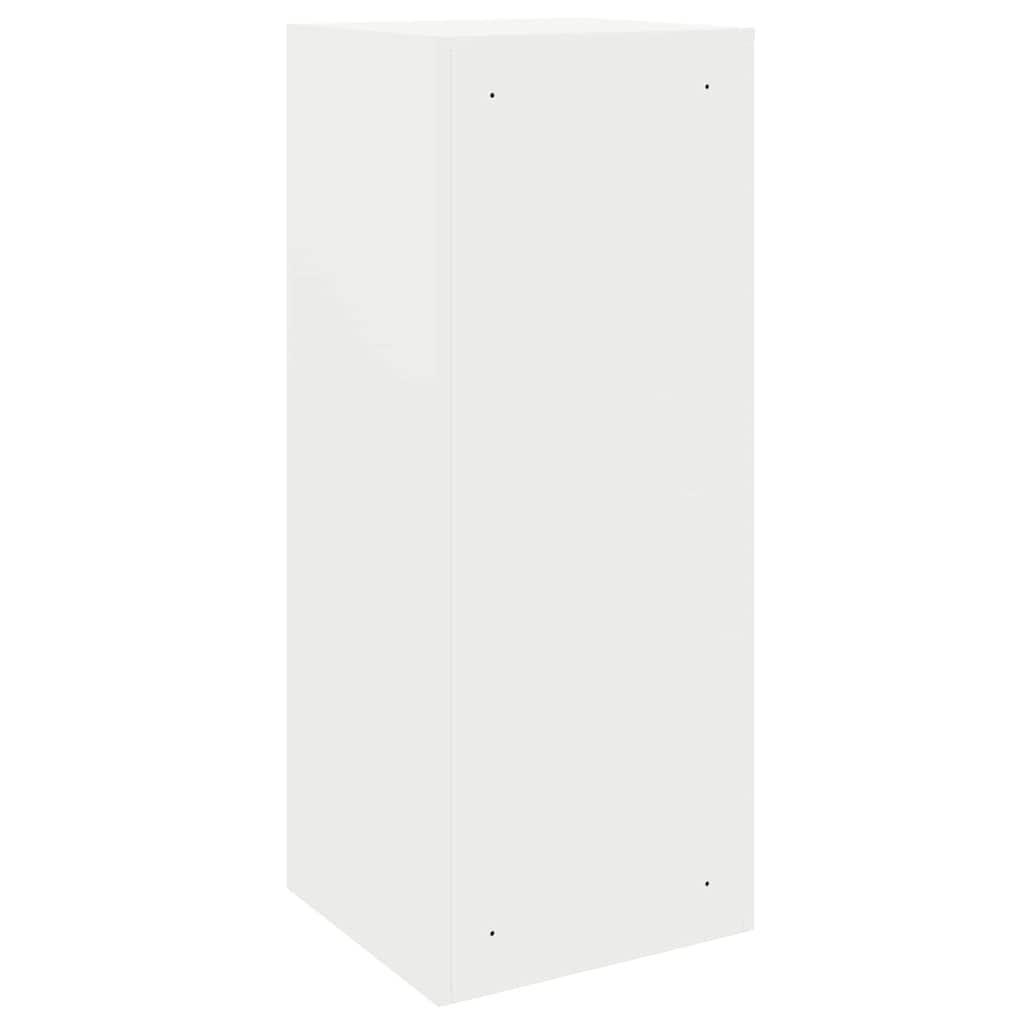 vidaXL Pakket inwerp box Zwart 41 x 38 x 103 cm Staal