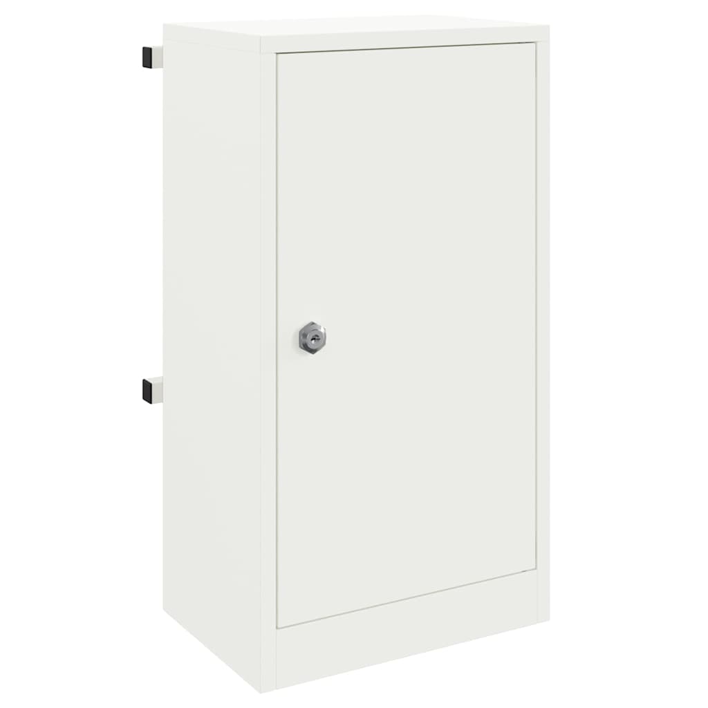 vidaXL Brievenbus Zwart 30 x 23 x 55 cm Staal