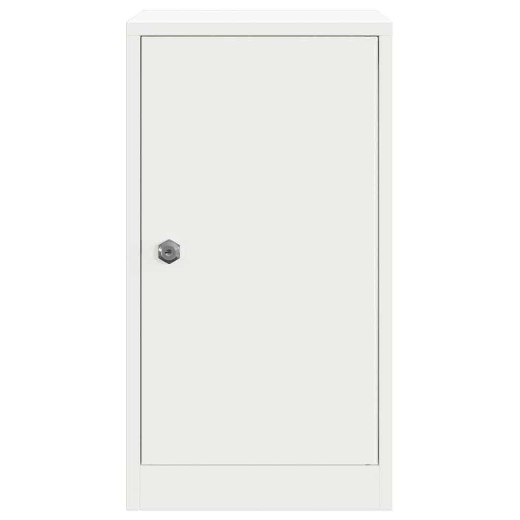 vidaXL Brievenbus Zwart 30 x 23 x 55 cm Staal