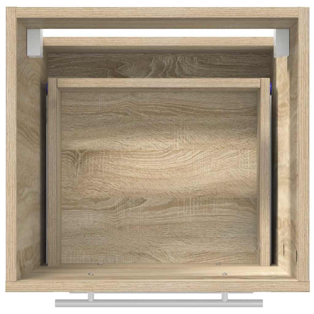 vidaXL Badkamer Kast met lade 41 x 38.5 x 48 cm Bewerkt hout