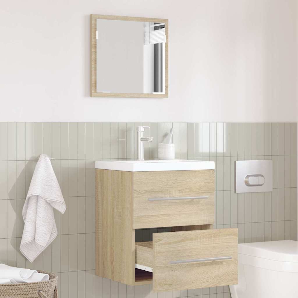 vidaXL Badkamer Kast met lade 41 x 38.5 x 48 cm Bewerkt hout