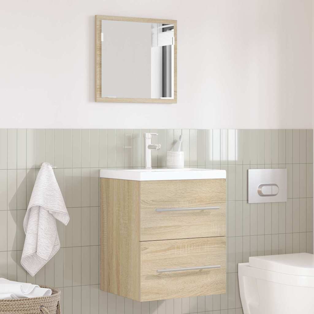 vidaXL Badkamer Kast met lade 41 x 38.5 x 48 cm Bewerkt hout