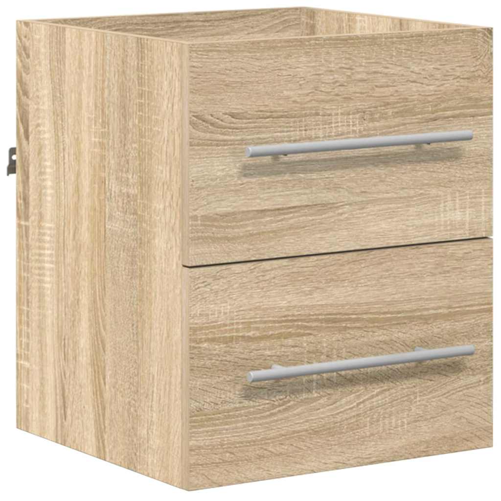 vidaXL Badkamer Kast met lade 41 x 38.5 x 48 cm Bewerkt hout