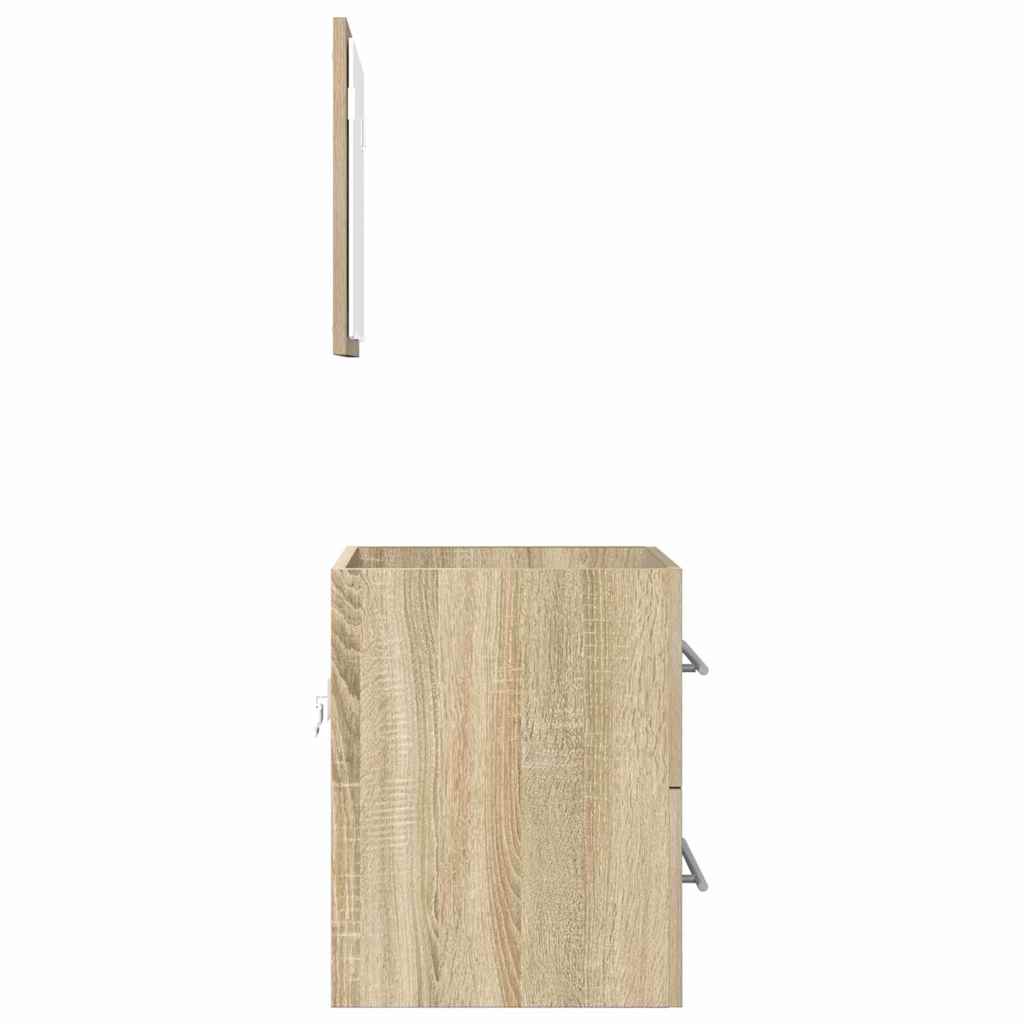 vidaXL Badkamer Kast met lade 41 x 38.5 x 48 cm Bewerkt hout