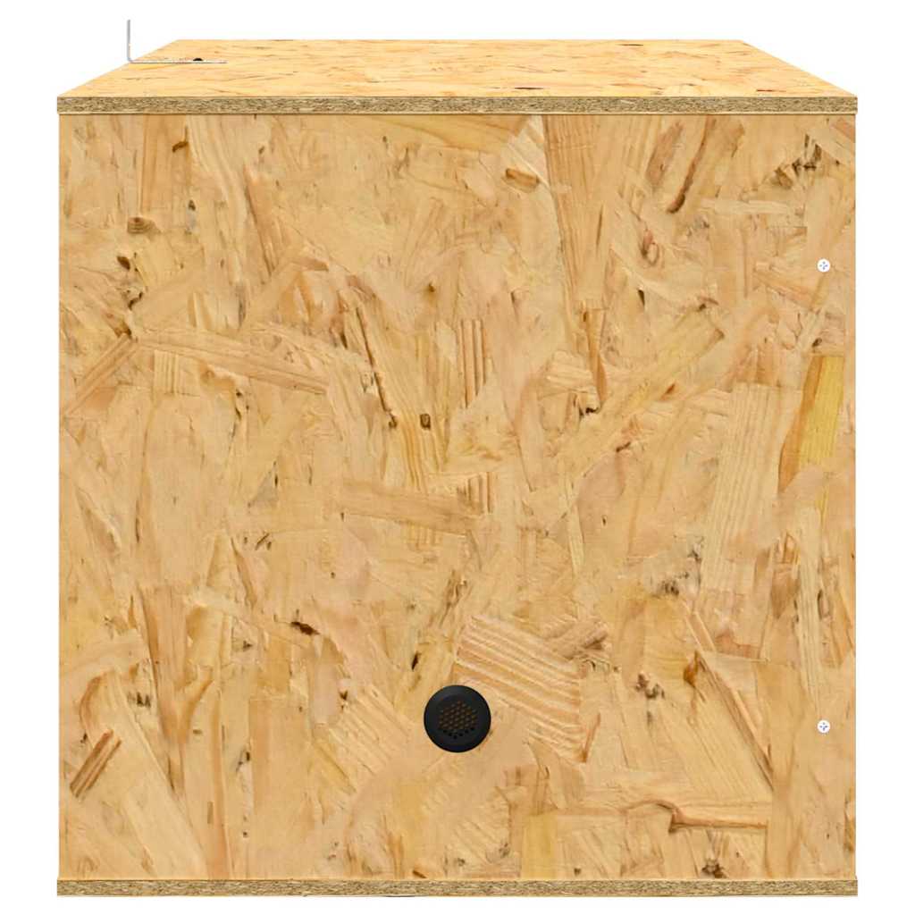 vidaXL Terrarium Bruin 80 x 50 x 50 cm OSB