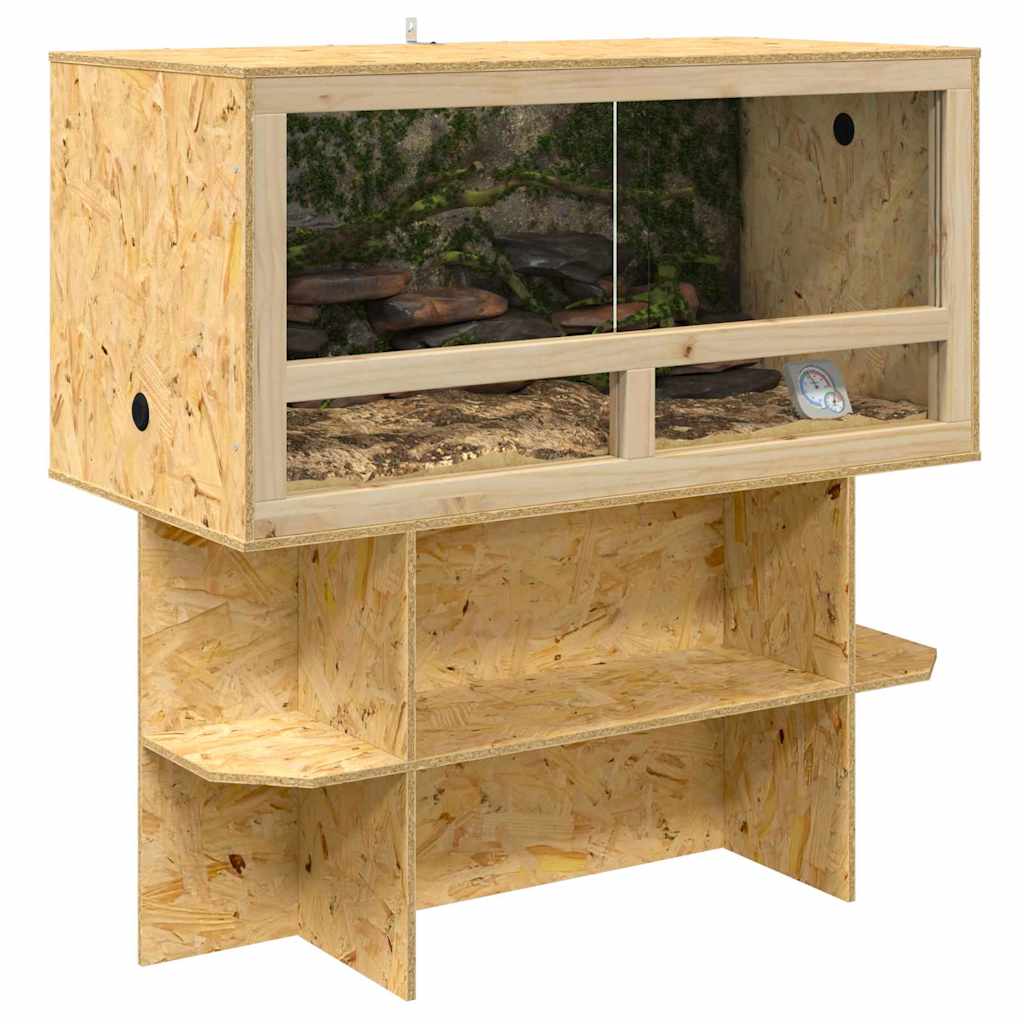 vidaXL Terrariumbasis Bruin 100 x 50 x 50 cm OSB