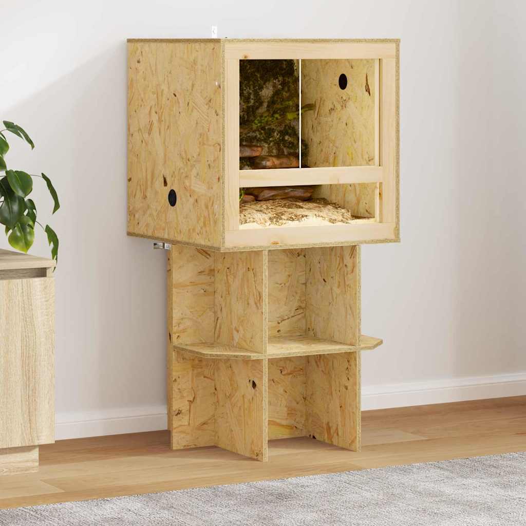 vidaXL Terrariumbasis Bruin 100 x 50 x 50 cm OSB