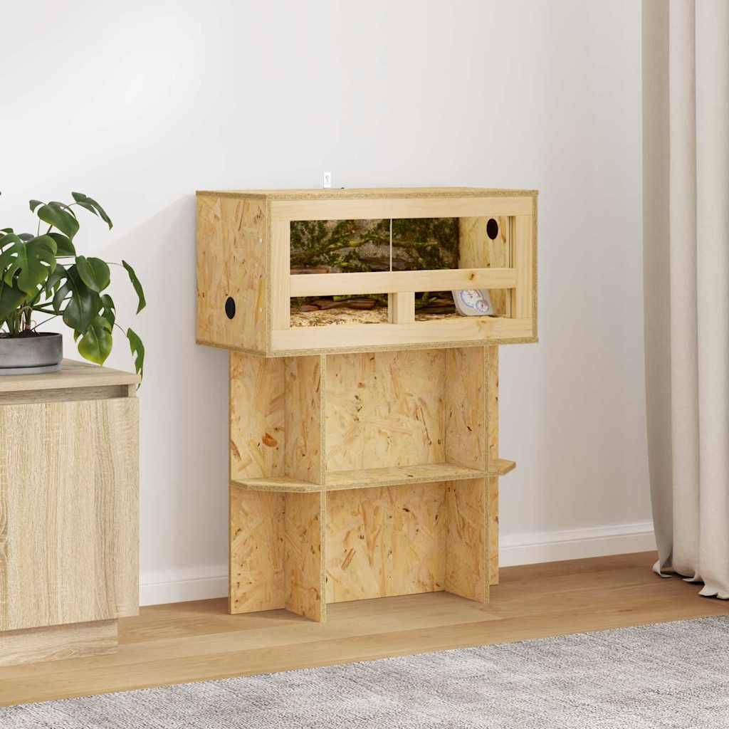 vidaXL Terrariumbasis Bruin 100 x 50 x 50 cm OSB