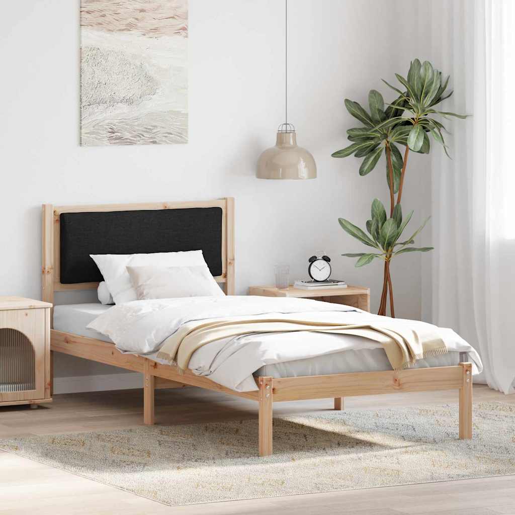 vidaXL Bedframe Lichtgrijs 200 x 200 cm Massief grenenhout