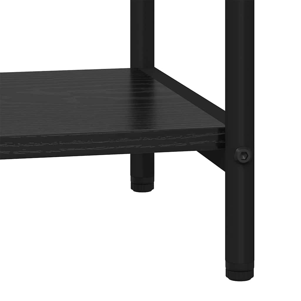 vidaXL Boekenkast Gerookt eiken 80 x 30 x 183 cm Bewerkt hout