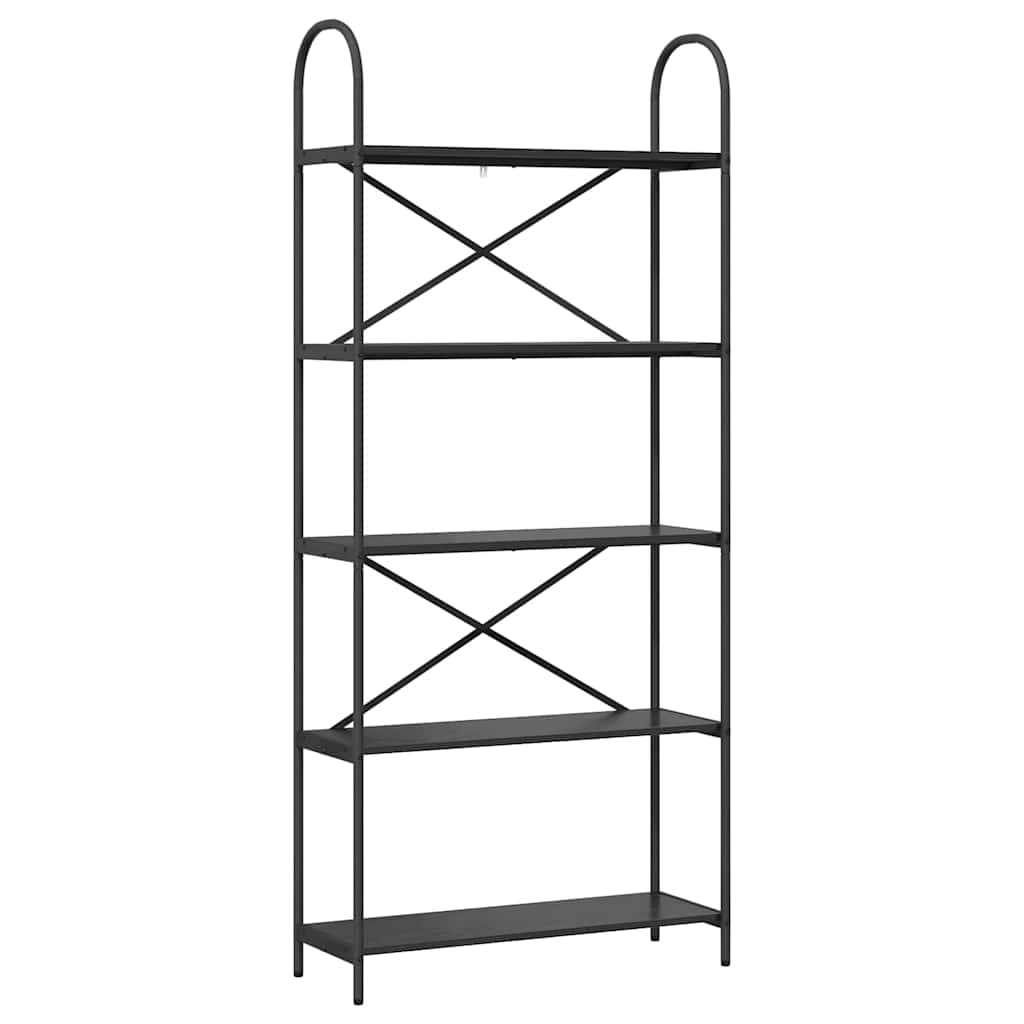 vidaXL Boekenkast Sonoma eiken 40 x 30 x 146 cm Bewerkt hout