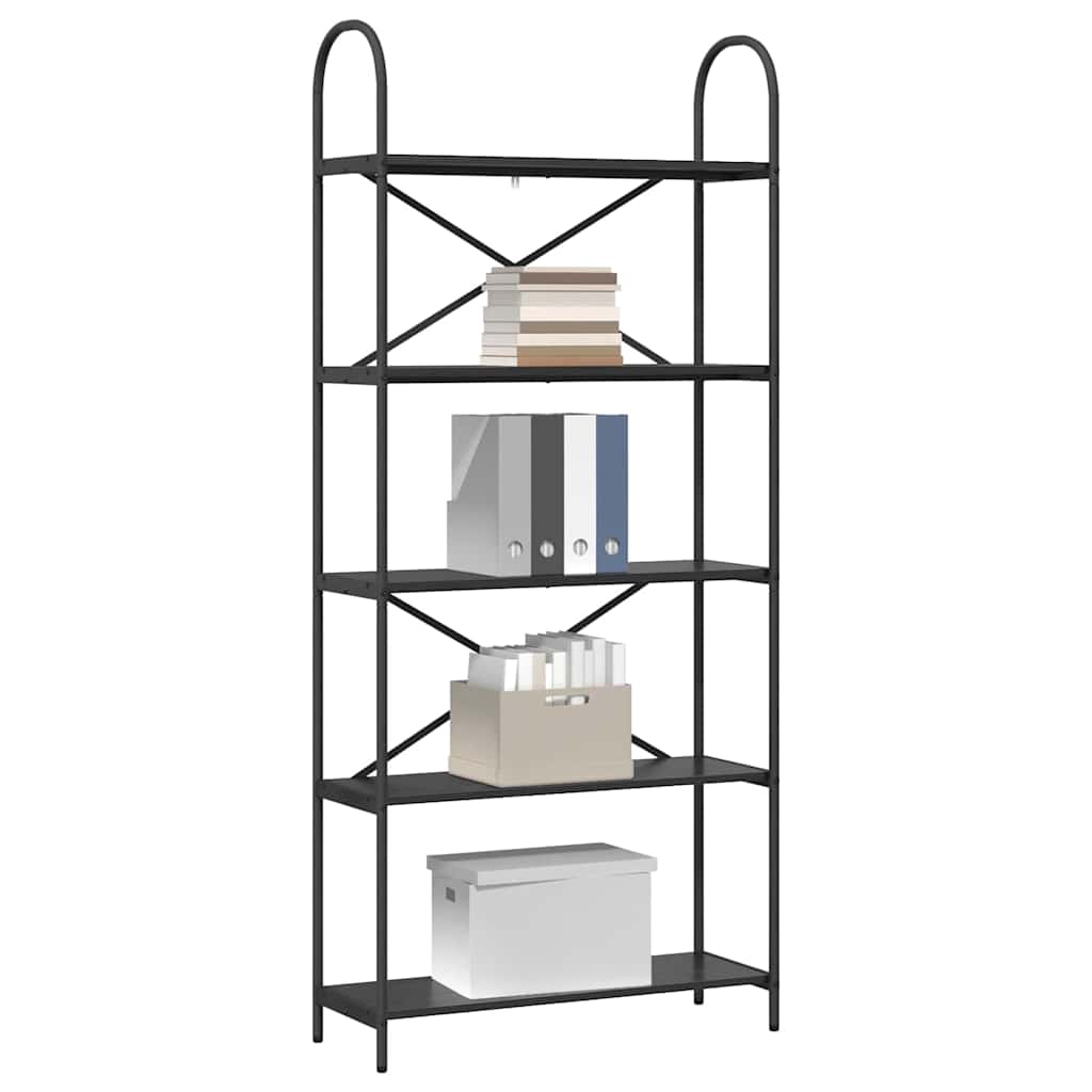 vidaXL Boekenkast Sonoma eiken 40 x 30 x 146 cm Bewerkt hout
