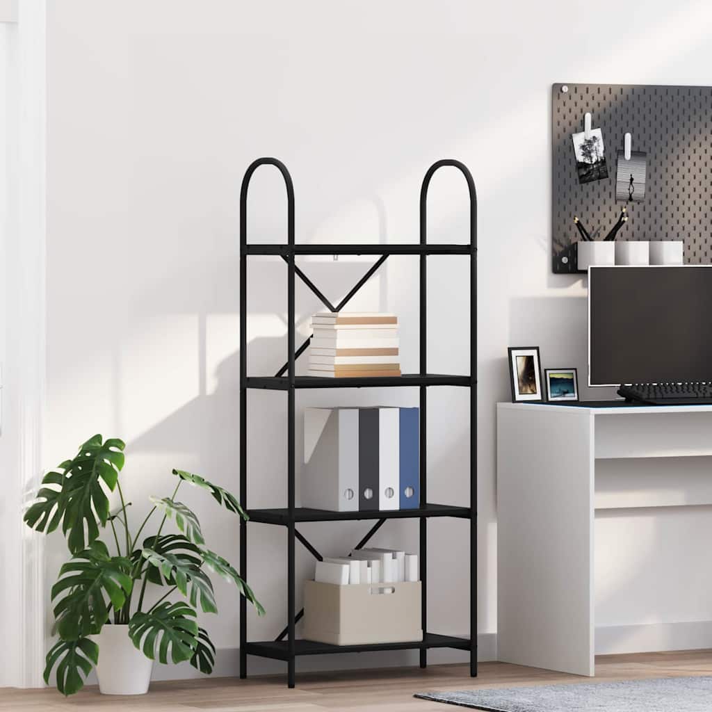 vidaXL Boekenkast Sonoma eiken 40 x 30 x 146 cm Bewerkt hout