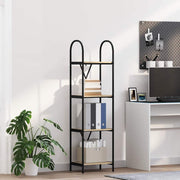 vidaXL Boekenkast Sonoma eiken 40 x 30 x 146 cm Bewerkt hout