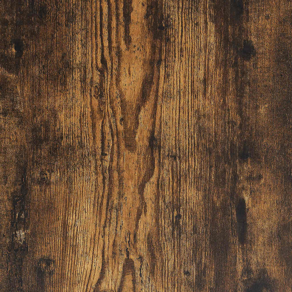 vidaXL Boekenkast Zwart eiken 60 x 24 x 168 cm Bewerkt hout