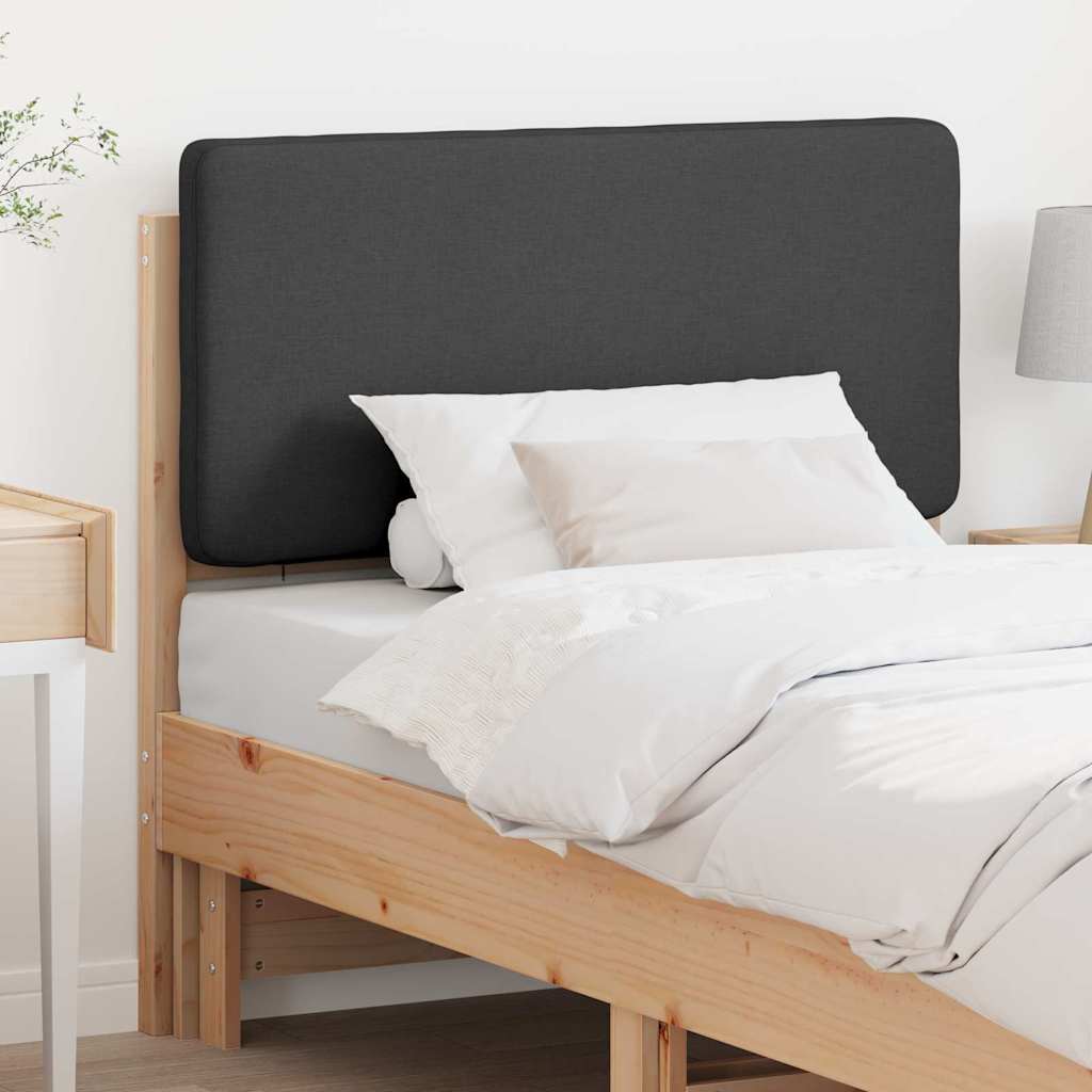 vidaXL Gestoffeerd hoofdbord Bruin en Licht Grijs 200 cm