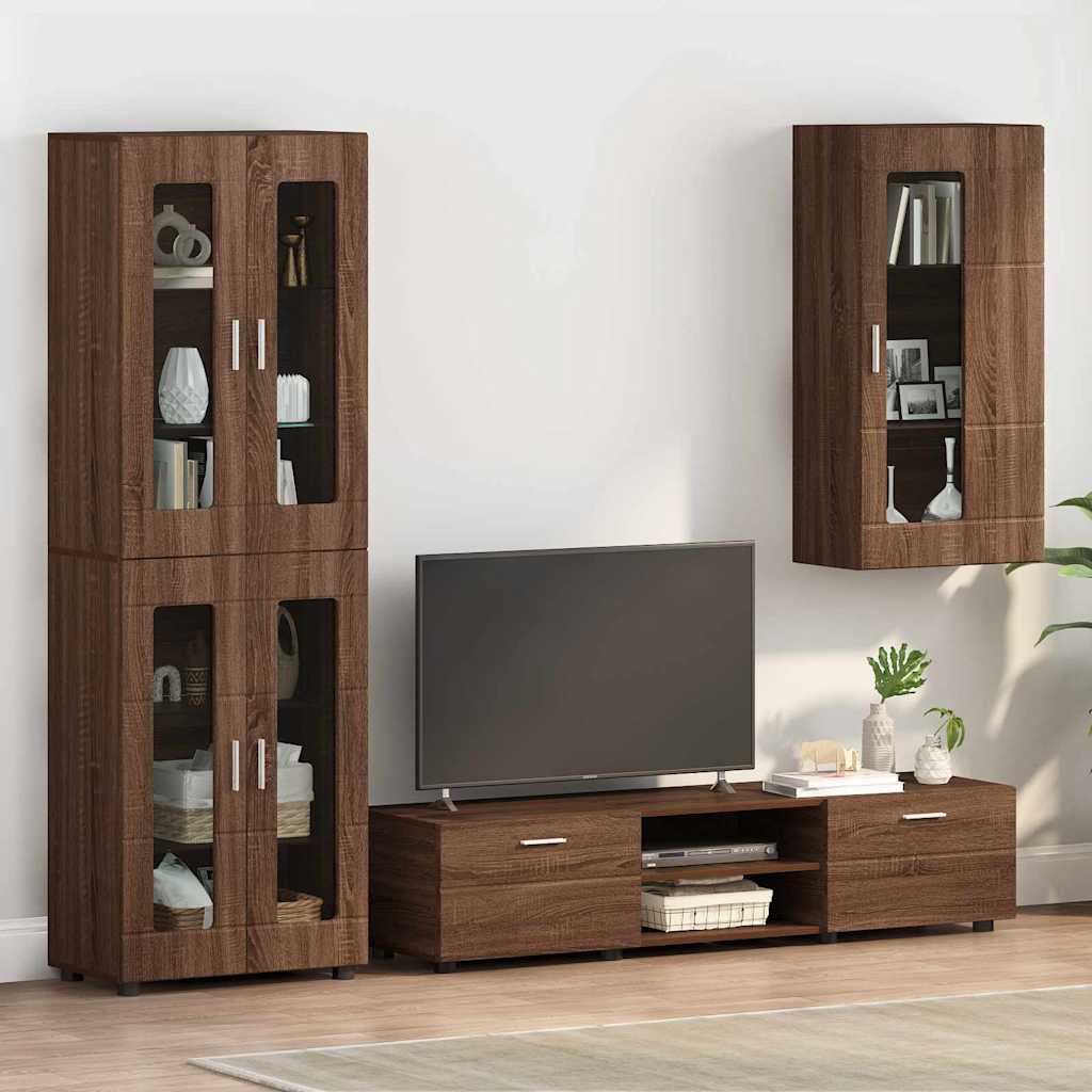 vidaXL TV-kast met lade met plank Wit 100.5 x 39 x 30 cm Bewerkt hout