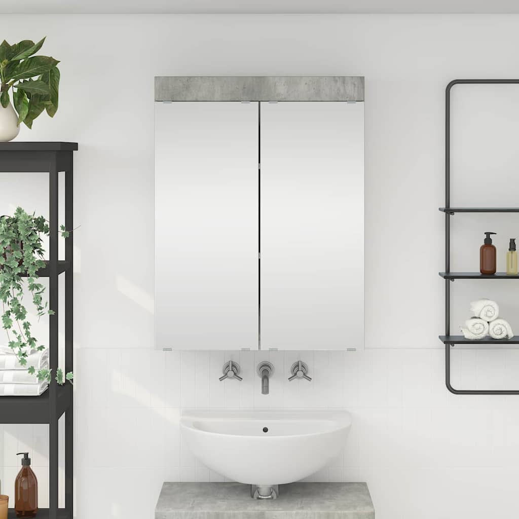 vidaXL Badkamer wastafelkast Wit 60 x 34 x 63 cm Bewerkt hout