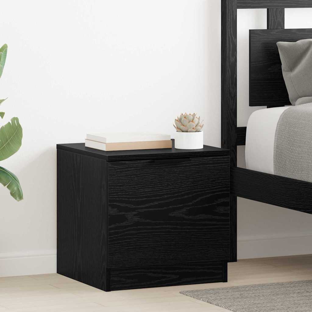 vidaXL Nachtkastjes 2 st 40x39x40 cm bruin eikenkleur