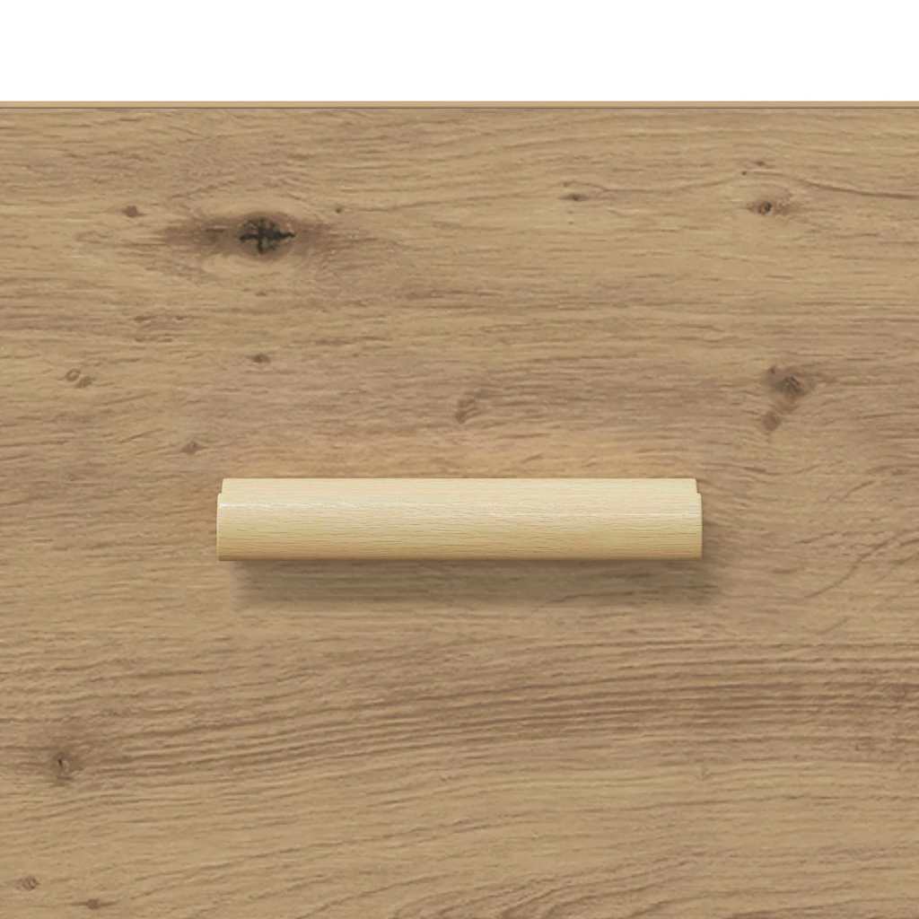 vidaXL Nachtkastjes 2 st 40x35x47 cm hoogglans wit
