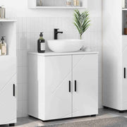 vidaXL Badkamer Kast met plank Wit 61 x 35 x 64 cm Bewerkt hout