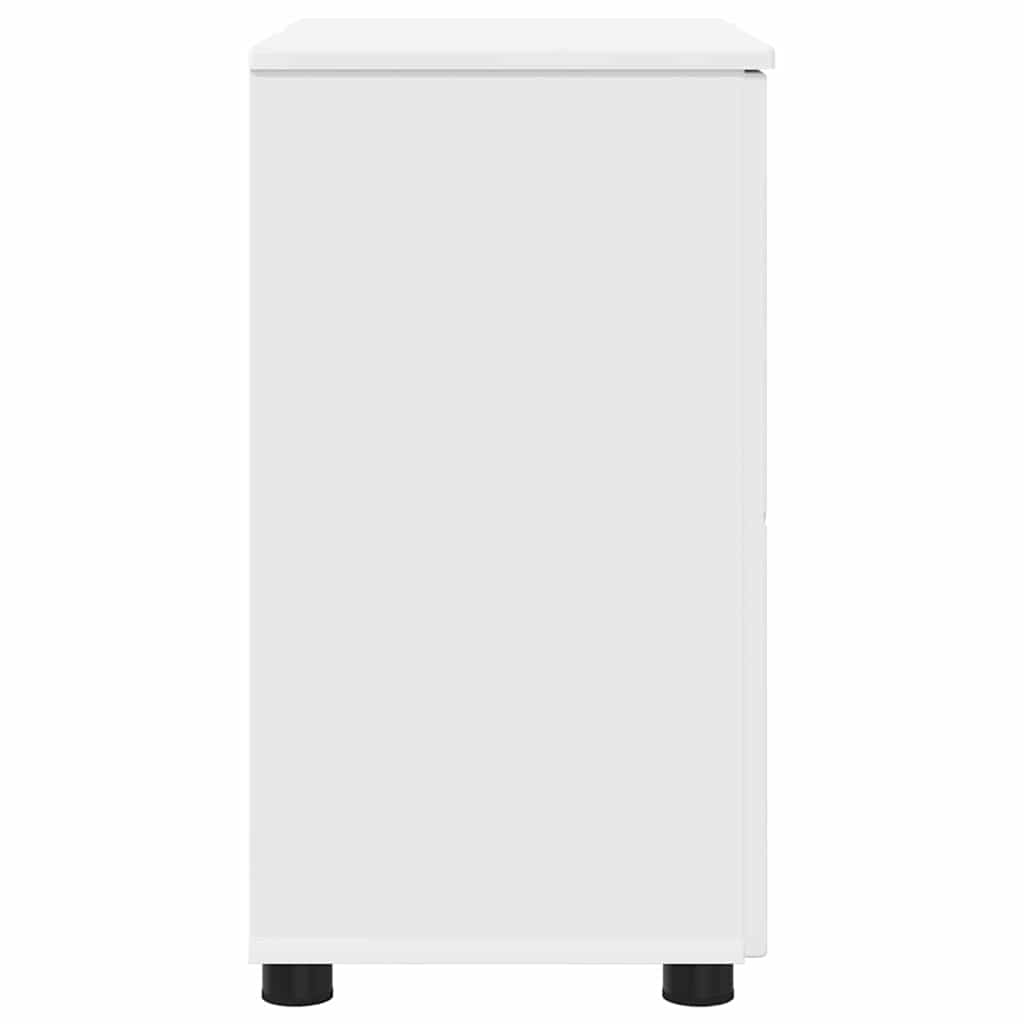 vidaXL Badkamer Kast met plank Wit 61 x 35 x 64 cm Bewerkt hout