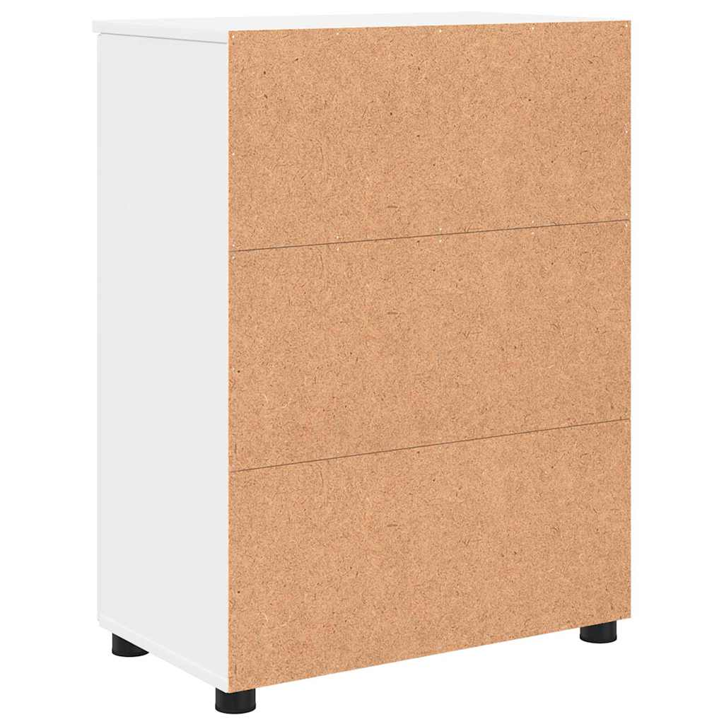 vidaXL Badkamer Kast met plank Wit 60 x 35 x 80 cm Bewerkt hout