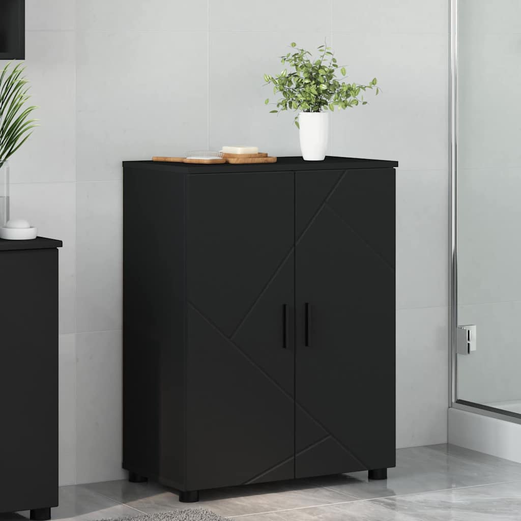 vidaXL Badkamer Kast met plank Wit 60 x 35 x 80 cm Bewerkt hout