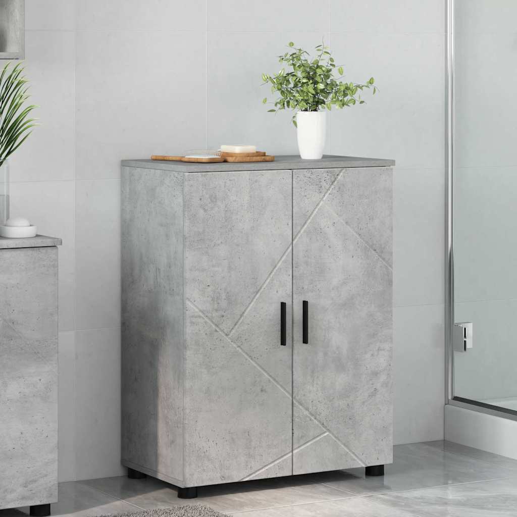 vidaXL Badkamer Kast met plank Wit 60 x 35 x 80 cm Bewerkt hout