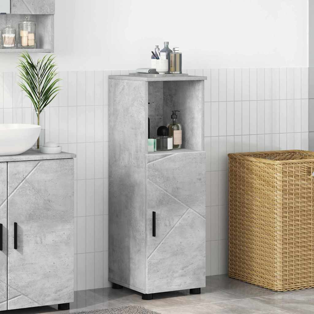 vidaXL Badkamer Kast met plank Wit 30 x 35 x 95 cm Bewerkt hout