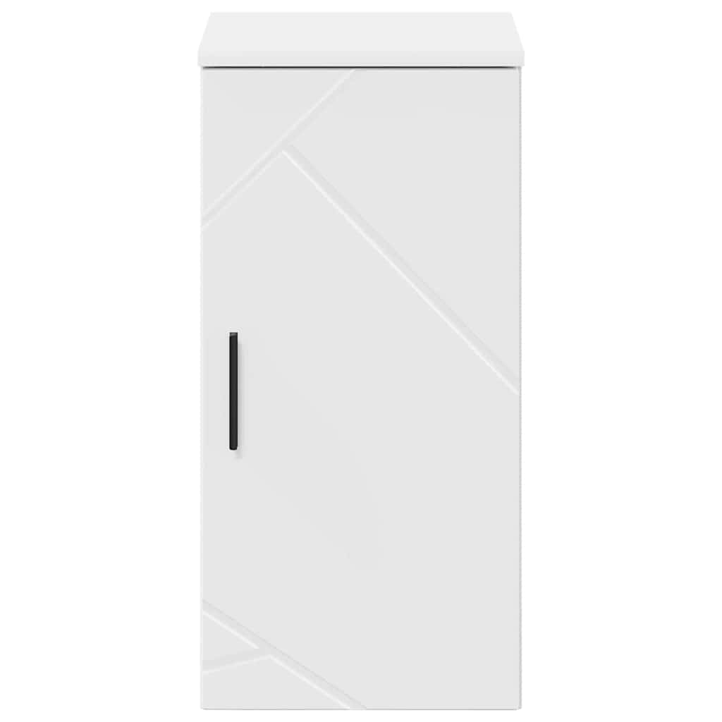 vidaXL Badkamer Kast met opslag Wit 30 x 31.5 x 61 cm Bewerkt hout