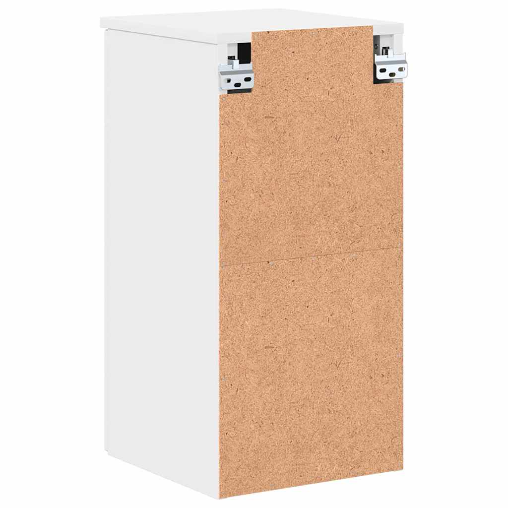vidaXL Badkamer Kast met opslag Wit 30 x 31.5 x 61 cm Bewerkt hout