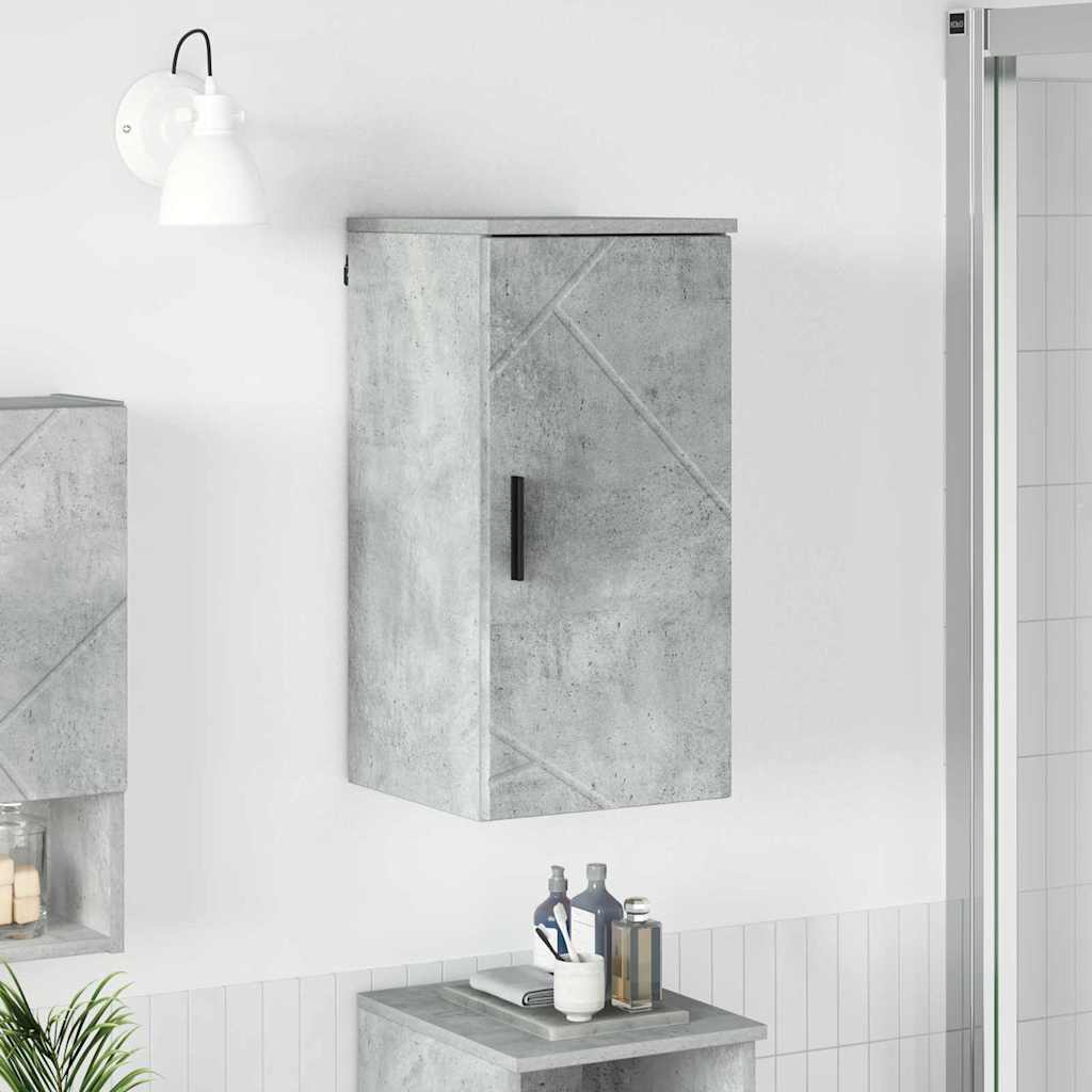vidaXL Badkamer Kast met opslag Wit 30 x 31.5 x 61 cm Bewerkt hout