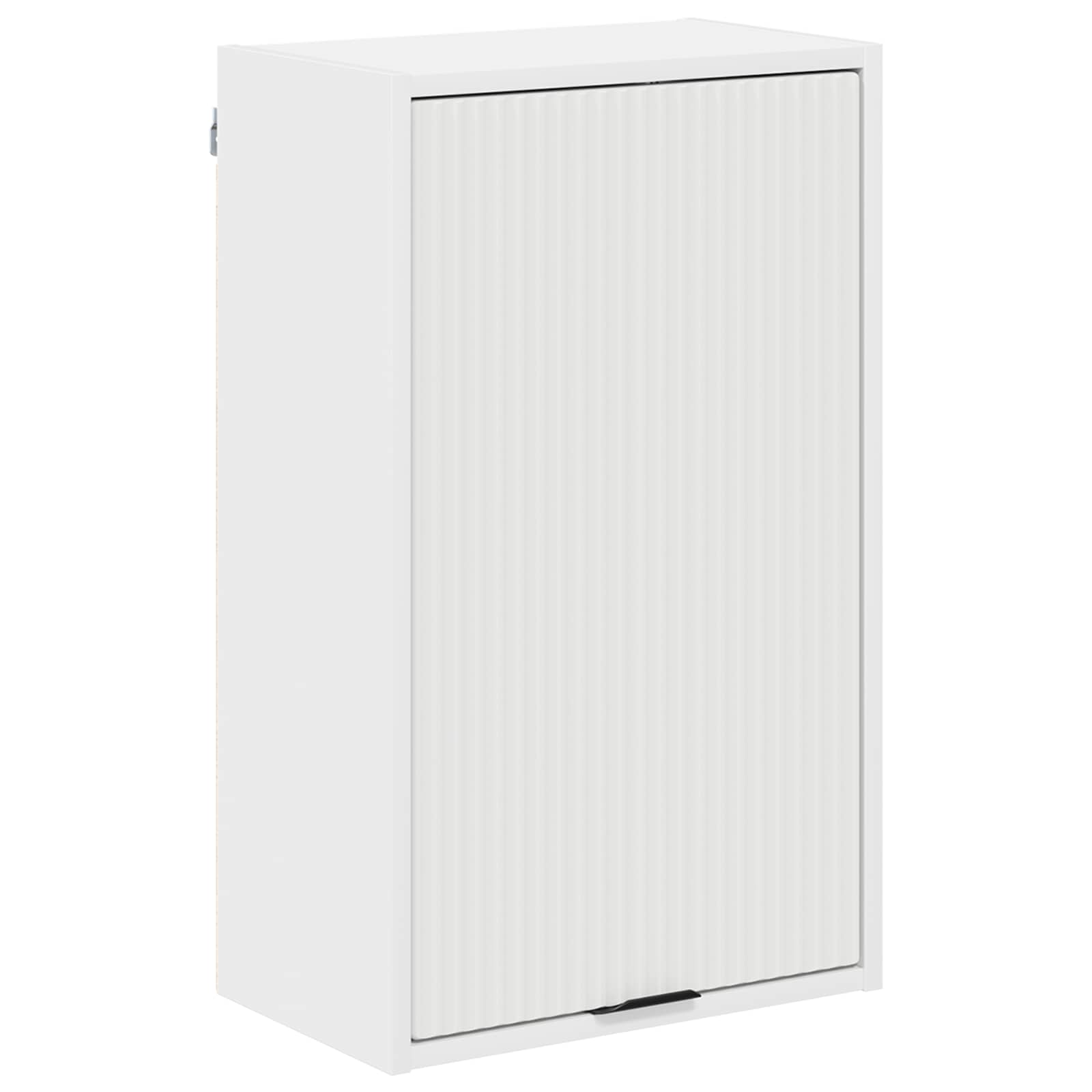 vidaXL Badkamer Kast Wandgemonteerd Wit 39 x 23.5 x 65 cm Bewerkt hout