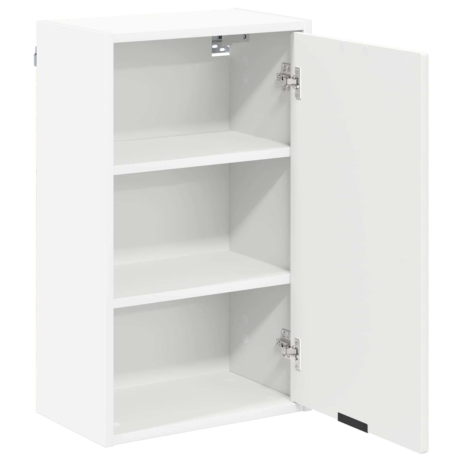 vidaXL Badkamer Kast Wandgemonteerd Wit 39 x 23.5 x 65 cm Bewerkt hout
