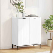 vidaXL Dressoir Wit 69.5 x 33 x 82 cm Bewerkt hout
