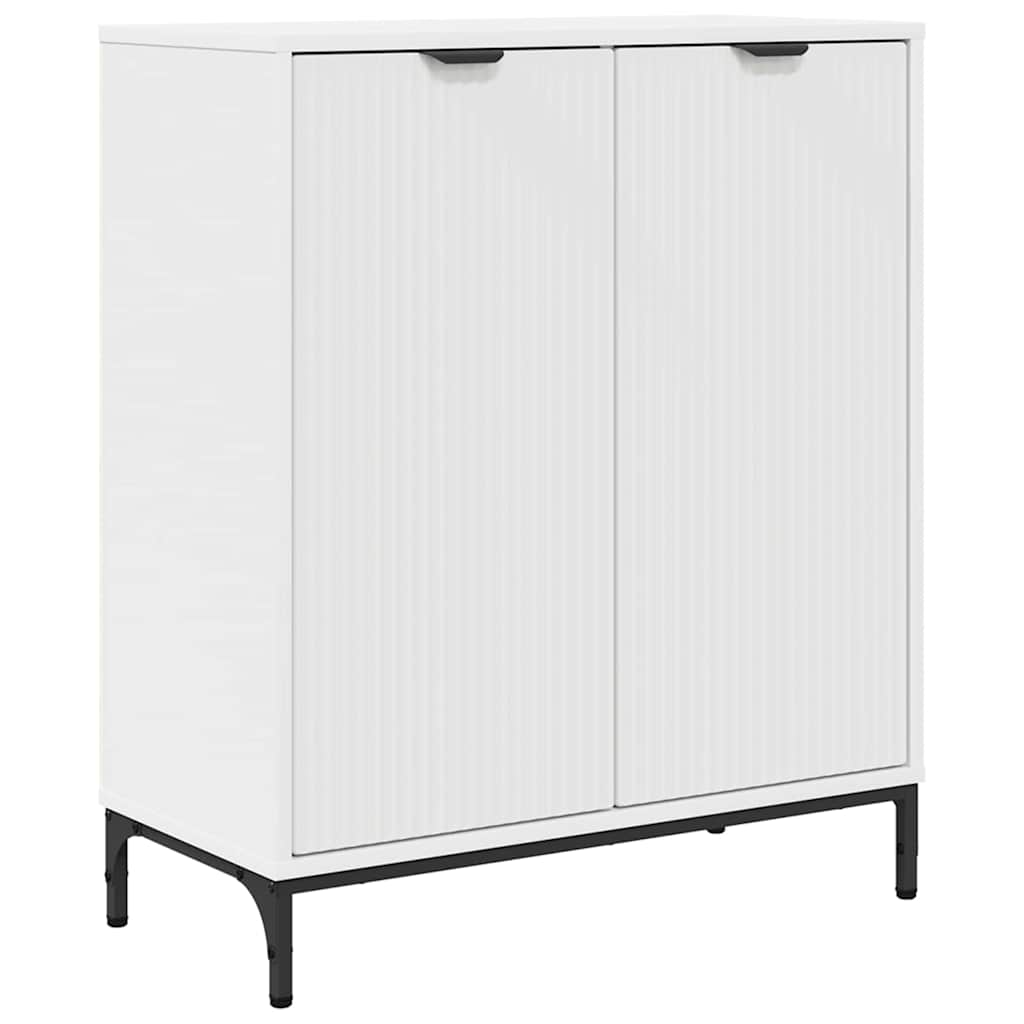 vidaXL Dressoir Wit 69.5 x 33 x 82 cm Bewerkt hout