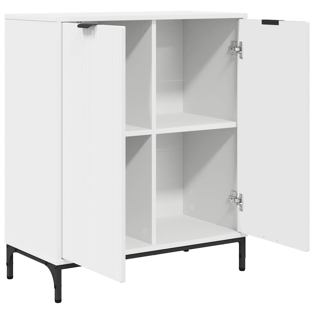 vidaXL Dressoir Wit 69.5 x 33 x 82 cm Bewerkt hout