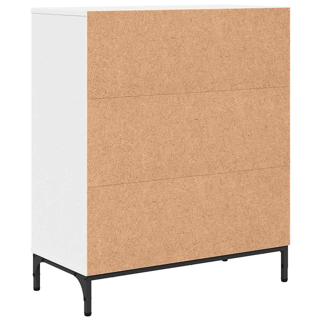 vidaXL Dressoir Wit 69.5 x 33 x 82 cm Bewerkt hout