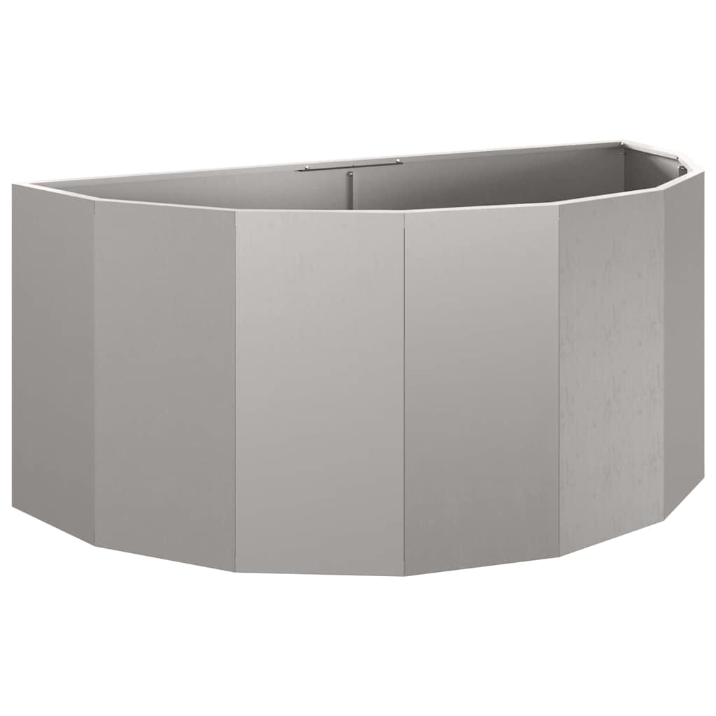 vidaXL Plantenbak Zwart 120 x 60 x 35 cm Staal