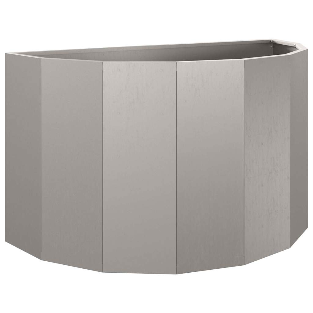 vidaXL Plantenbak Zwart 120 x 60 x 35 cm Staal