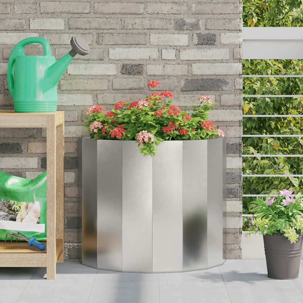 vidaXL Plantenbak Zwart 120 x 60 x 35 cm Staal